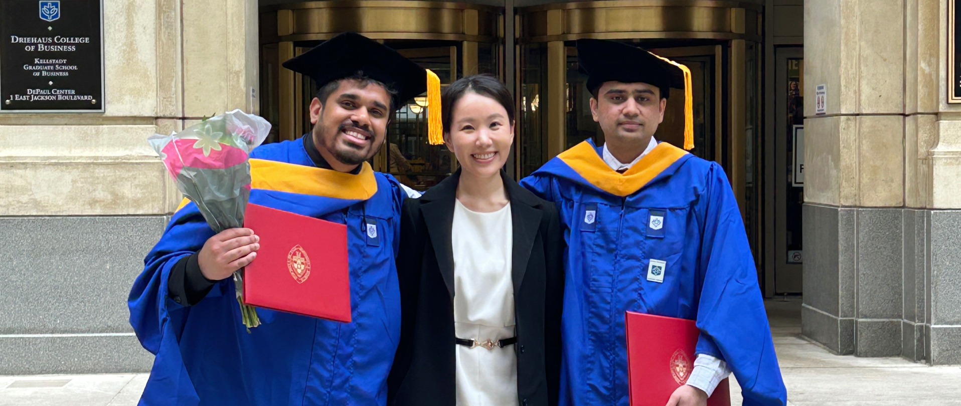 Young attending our graduation ceremony in June 2025